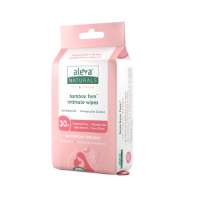 Aleva Naturals® Bamboo Fem Wipes