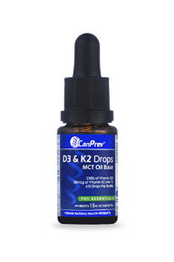 D3 & K2 Drops - MCT Base