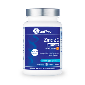 Zinc 20 Immune + Vitamin C