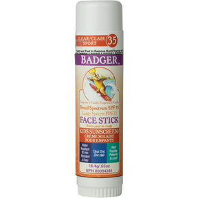 SPF 35 Clear Zinc Kids Face Stick