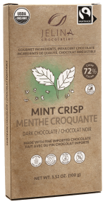 Fairtrade Dark Choc Mint Crisp Bar