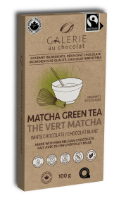 Fairtrade White Choc Green Tea Bar