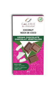 Vegan Coconut Chocolate Bar