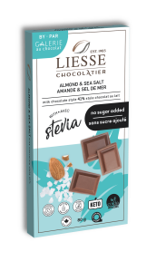 No Sugar Milk Choc Almond Sea Salt