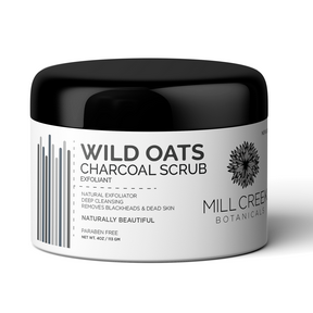 Wild Oats Charcoal Scrub