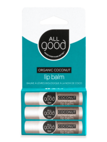 Coconut Organic Lip Balms (3pk)