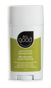 Unscented Deodorant