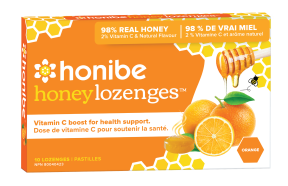 Honibe Honey Lozenges Vit C &Orange