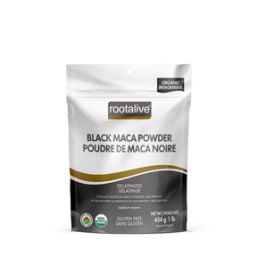 Organic Gelatinized Black Maca Pwd