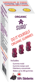 DIY Organic Elderberry Gummies