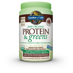 Raw Org. Protein&Greens - Choc