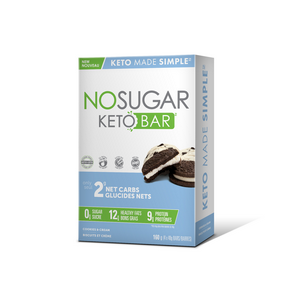 Keto Bar Cookies & Cream