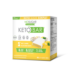 Keto Bar Lemon Meringue