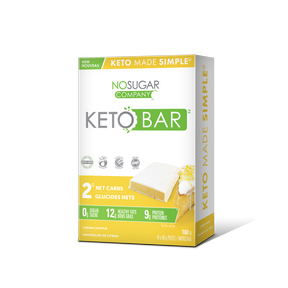 Keto Bar Lemon Meringue